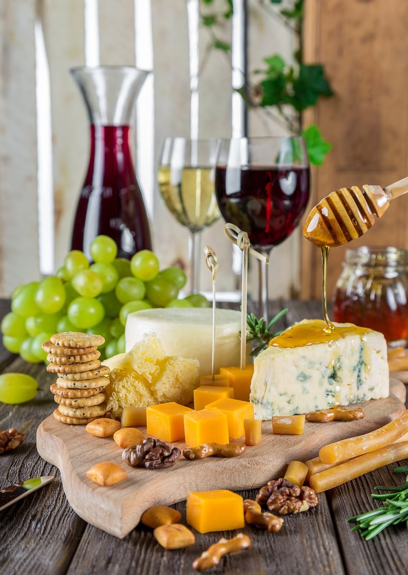 Brie Cheese with Honey